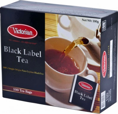 Victorian Black Label Tee 100Pcs